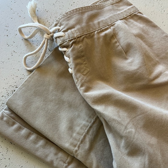 Marc Jacobs Khaki Sailor Cropped Pant - Picture 3 of 3
